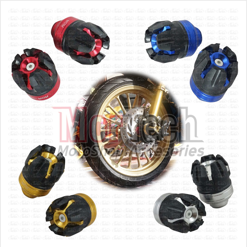 Cover Tutup Jalu As Roda Buah Naga Bandul As Roda Depan Rx King Vixion CB150R Byson Satria FU Sonic 