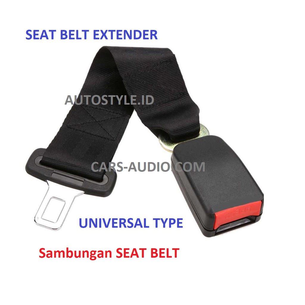 Seat belt Sabuk Pengaman Mobil Tambahan Universal Safety Belt Extender untuk modif dan badan besar