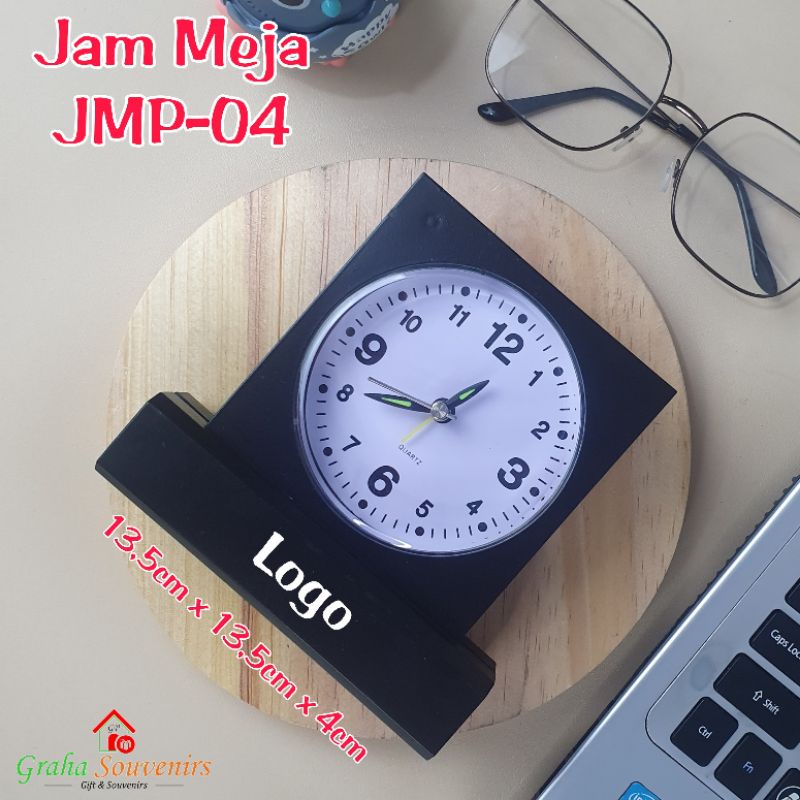 Jam Meja Plastik | Jam Meja Analog JMP-04