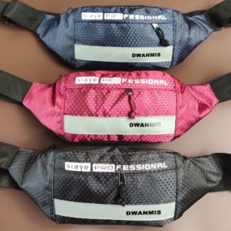 Promo Murah 15rb Tas Original DM7 Tas Selempang Pria Kanvas Waist Bag Pria Spesial GROSIR