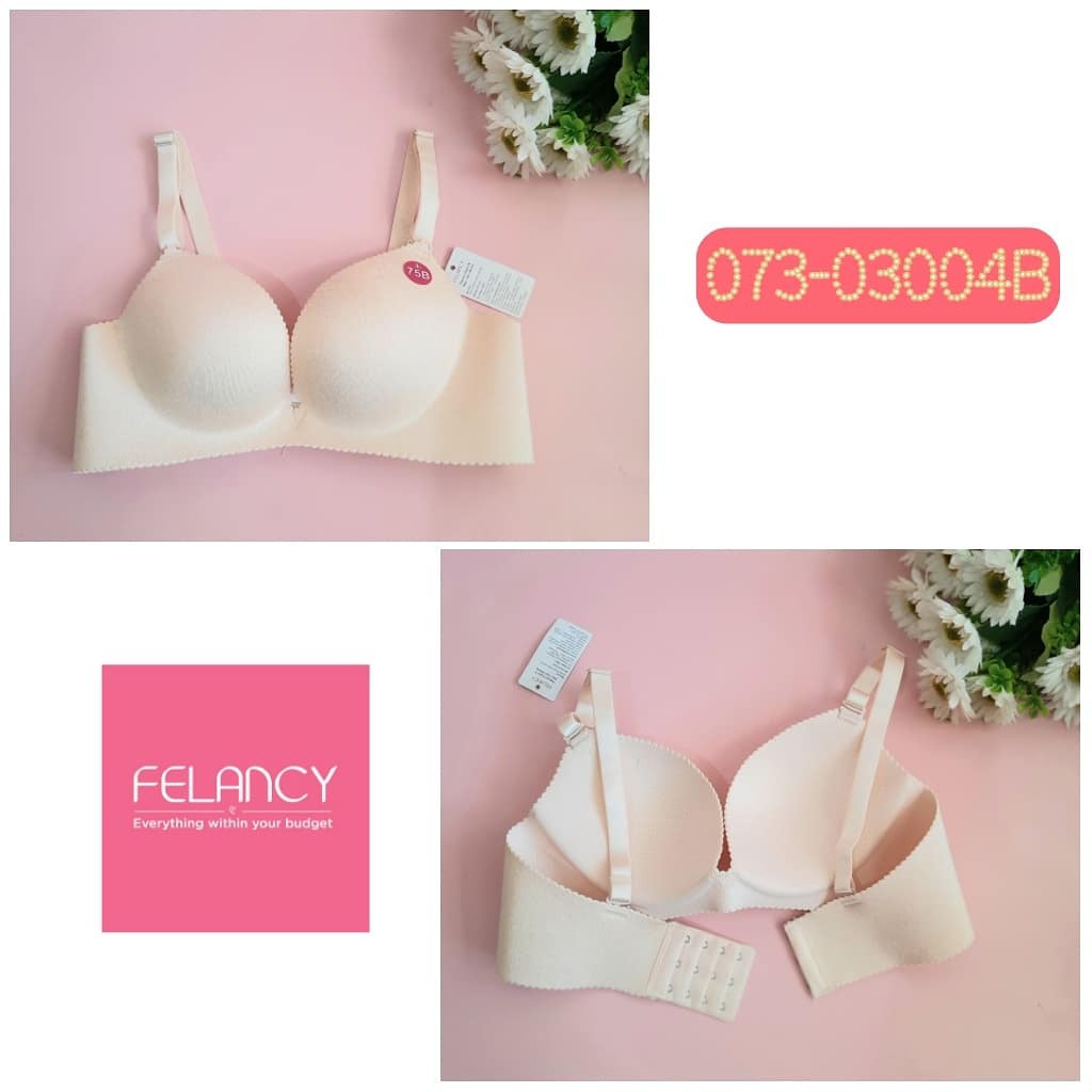 FELANCY BRA SEAMLESS SIZE 34B/B75 BUSA TIPIS TANPA KAWAT 073-03004B