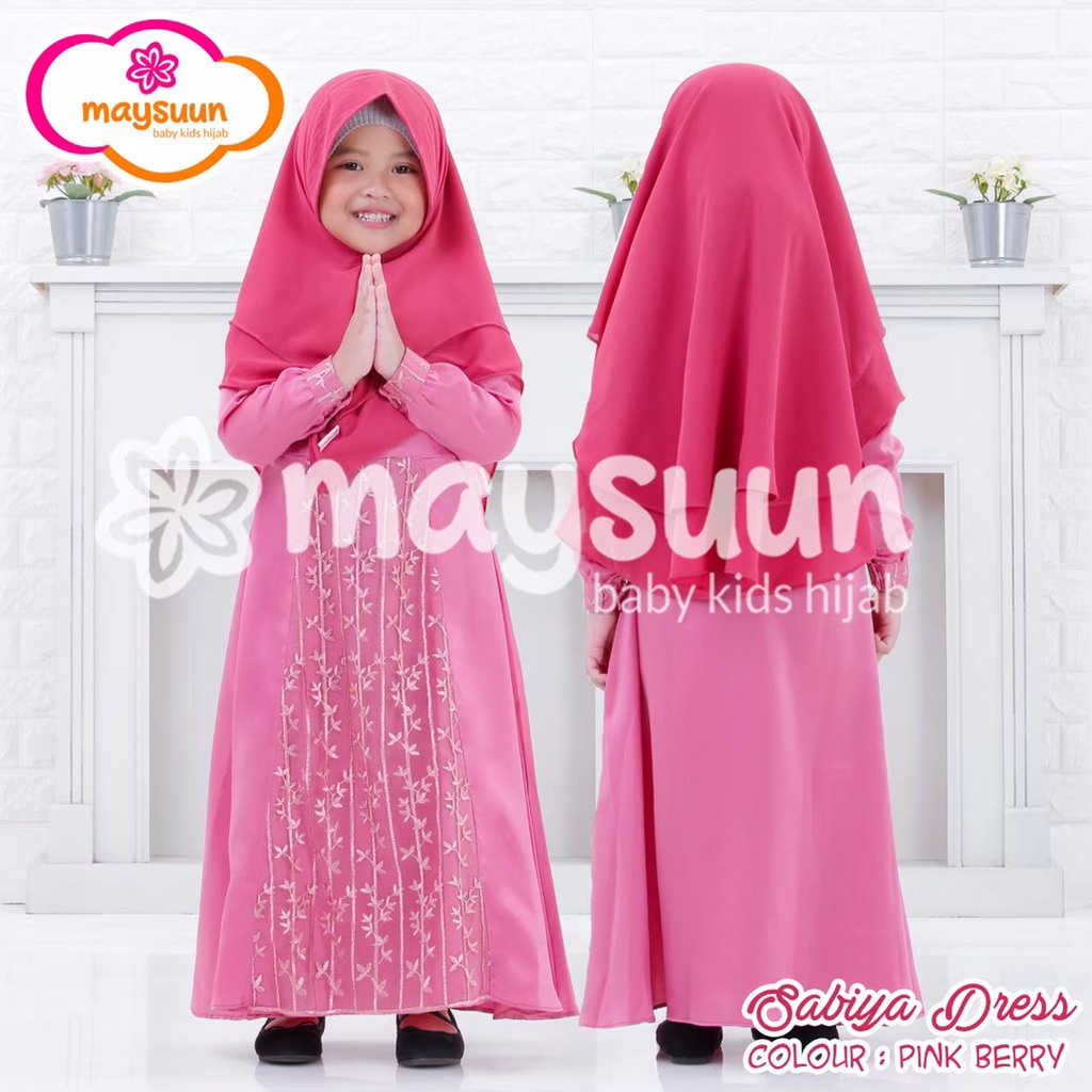Gamis pesta/sabiya maysuun/gamis couple/baju couple@