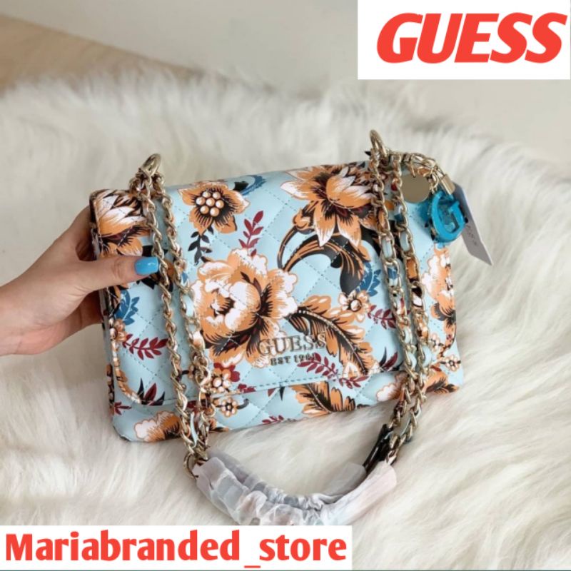 TAS SELEMPANG WANITA / SLING BAG WANITA / TAS GUESS / TAS WANITA / TAS ,IMPORT,ORI,(COD)