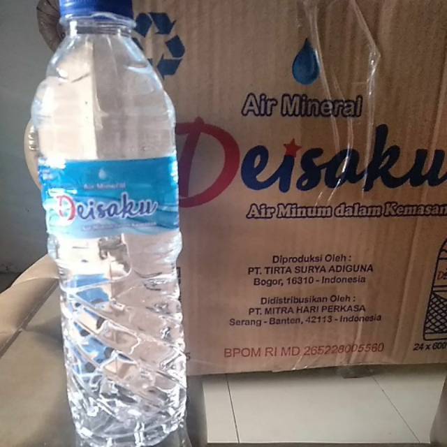 

Air mineral 600 ml deisaku