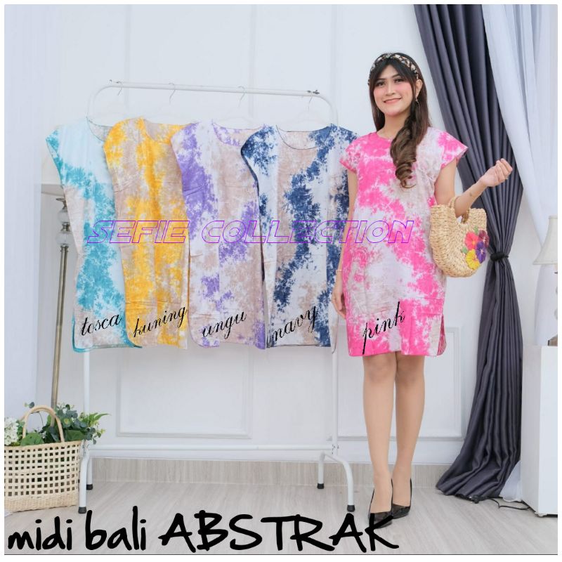 DASTER BALI MIDI BAHAN ADEM TERLARIS!!!