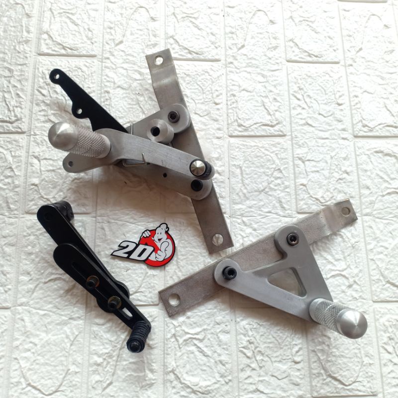 step underbone universal road race double disk MX king model osi rc3 qtt bpro