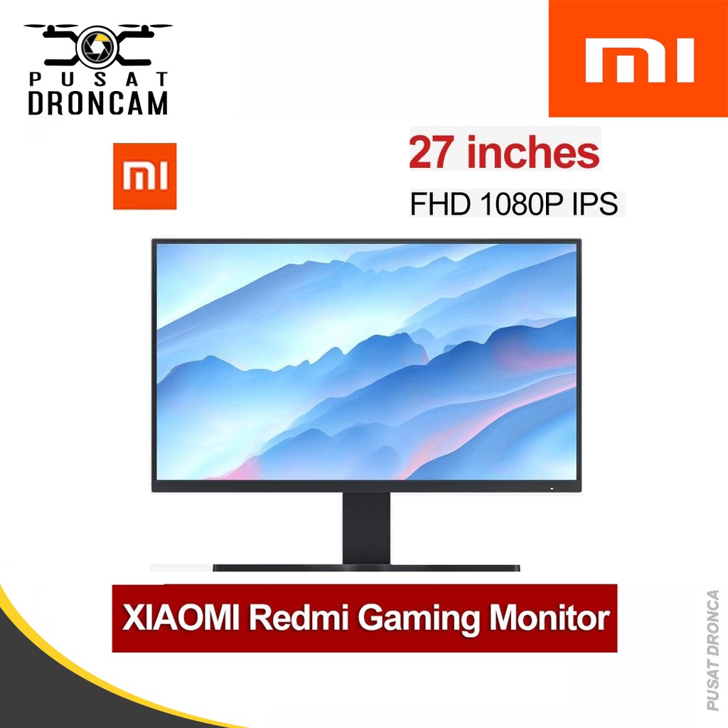 Xiaomi Redmi Gaming Monitor Full Hd 1080p 75hz Ips 27 Inch Tv Original Shopee Indonesia