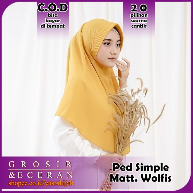 PROMO !!! Hijab Jilbab Instan Kerudung Polos Bergo Syria Basic Zaida Instant Murah Terbaru CVH-1