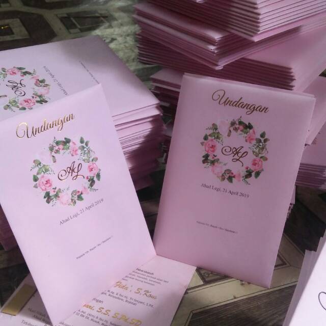 Undangan single hard cover