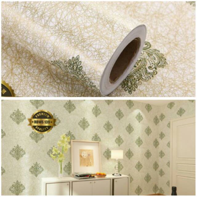 Wallpaper Sticker Dinding Motif Wayang Ukuran 10 meter x 45 cm