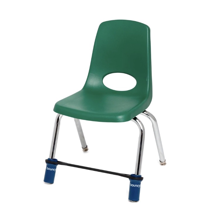 Bouncyband Original, alat tali sensori (sensory integration tool) untuk kursi anak, bantu anak fokus belajar dan duduk di kelas, designed in USA