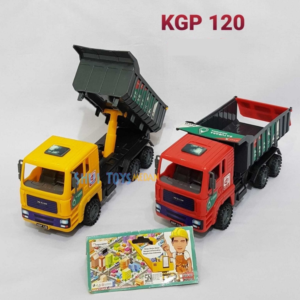 Mainan Anak Mobil Truk KGP 120 / Mainan Truck Anak / Mainan Mobil Truk