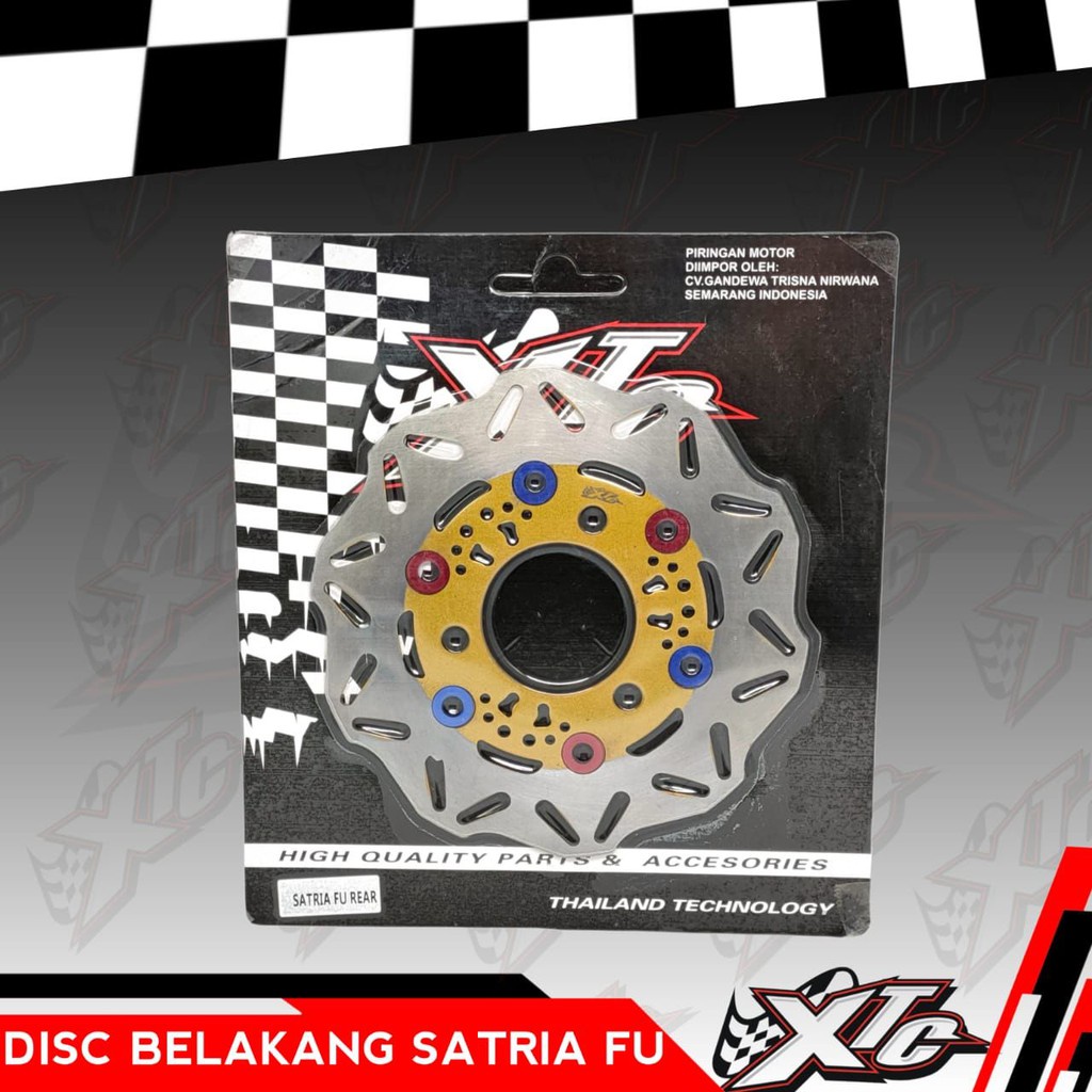 Piringan Cakram Belakang Variasi Ukuran Standar Vixion,Satria Fu,Mx,Supra 125