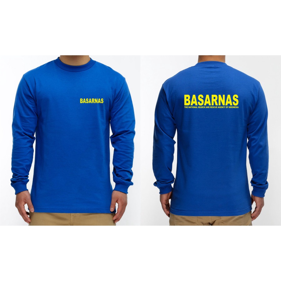 kaos basarnas longsleeve / baju basarnas panjang