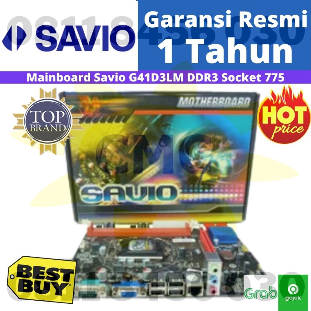 Mainboard Savio G41D3LM DDR3 Socket 775