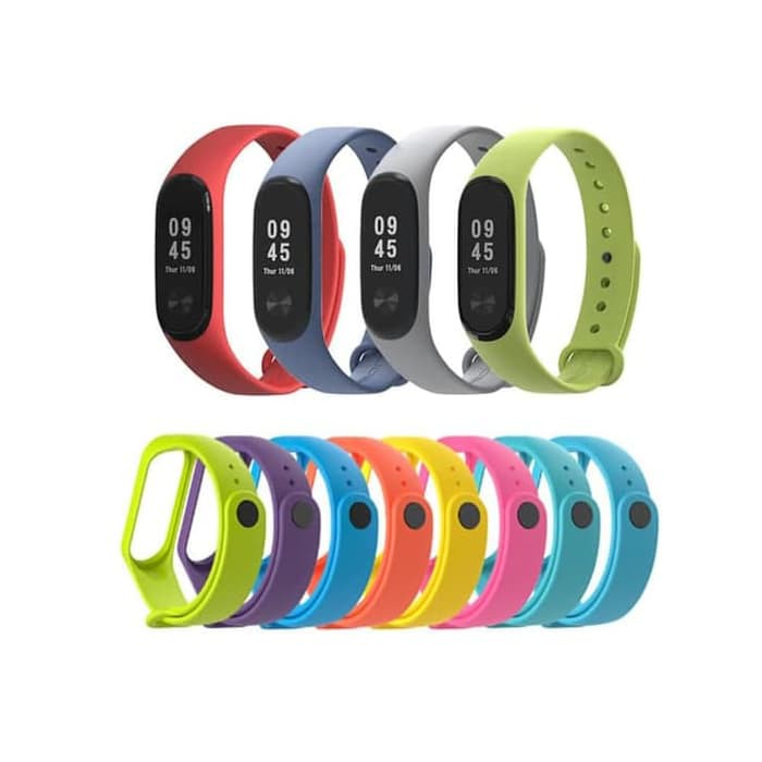 Strap Silicone Tali Xiaomi Mi Band 3 Smartband