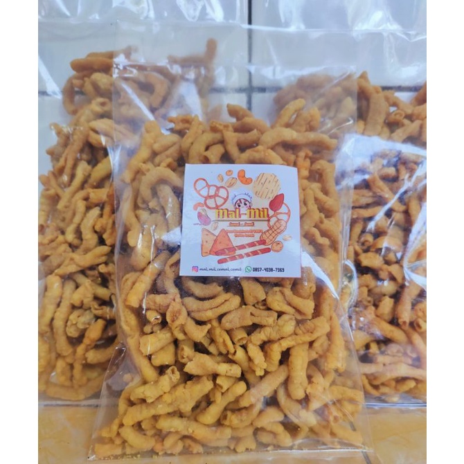 

Usus Krispy Enak Renyak nagih seperempat kilo