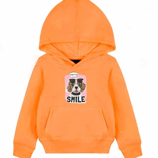 Hoodie Anak Pleasee Smile Sweater Pakaian Fleece M - XL