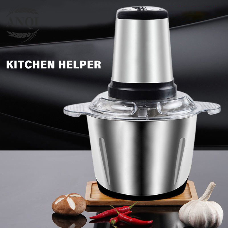 CHOPPER Blender daging 2L Mesin Penggiling Pencacah Daging/Sayur/Buah Meat Grinder