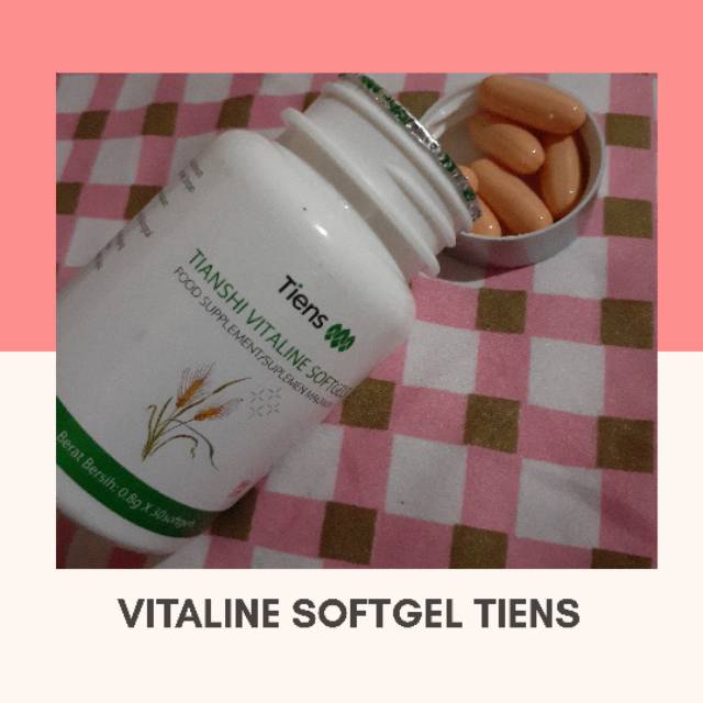 VITALINE SOFTGEL TIENS (ECER 5 kapsul, 10 kapsul, 15 kapsul)