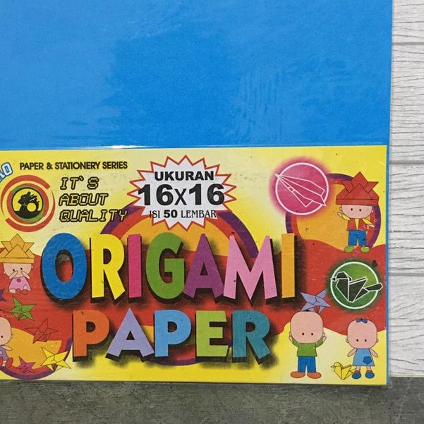 

Star kertas lipat origami asturo 16x16 isi 50 lembar