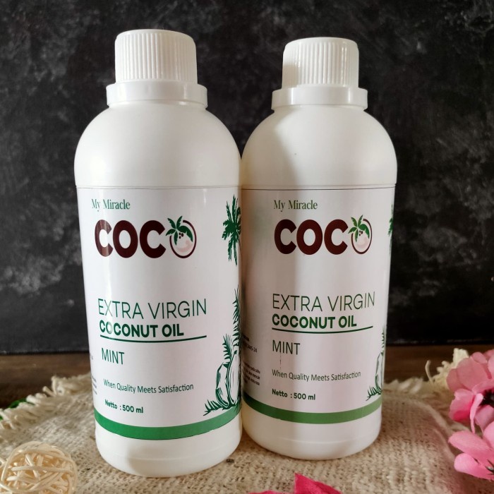 

tradisional-minuman- vco miracle coco rasa mint 500ml -minuman-tradisional.