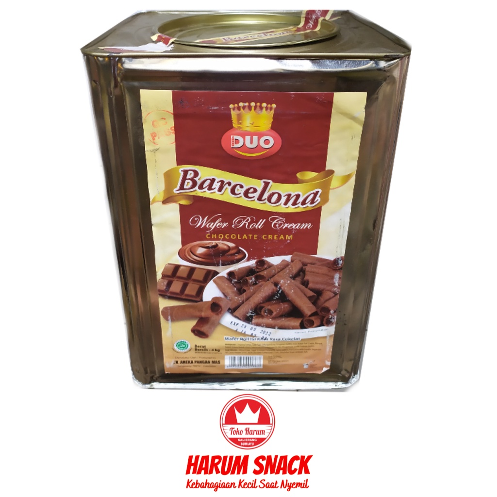 

Astor Potong Barcelona Blik 4kg [Harum Snack Official]