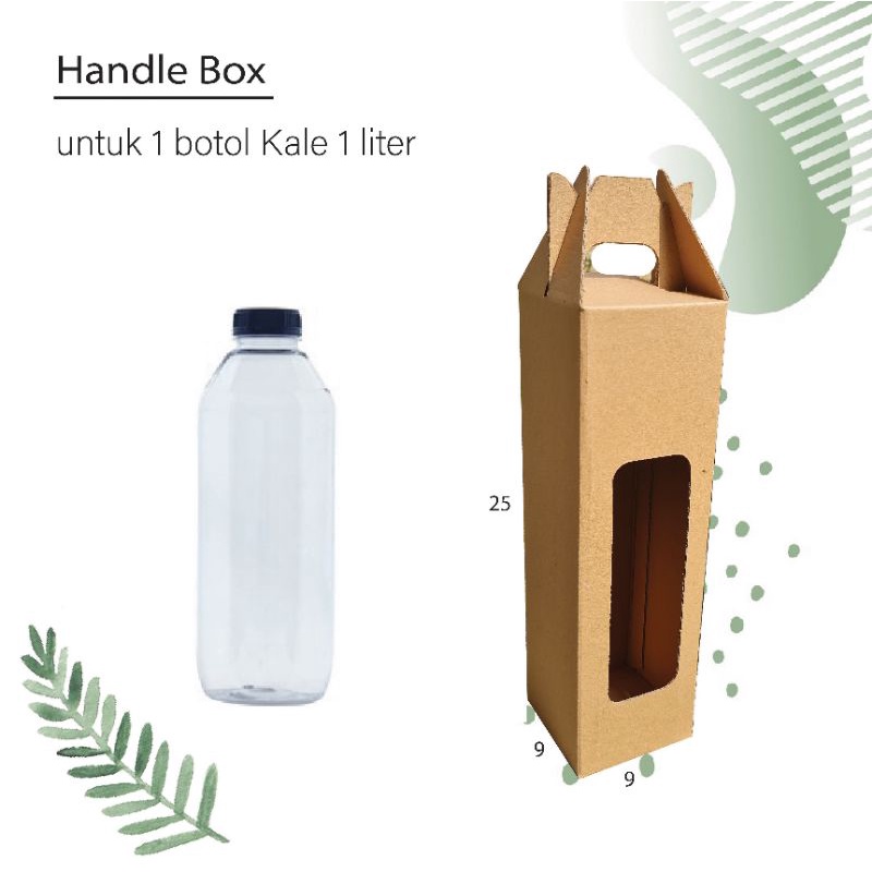 

Kardus botol / Kardus madu / Gable box / Kardus packing / Hampers lebaran / Kardus handle 8x8x26cm Min.order 20pcs