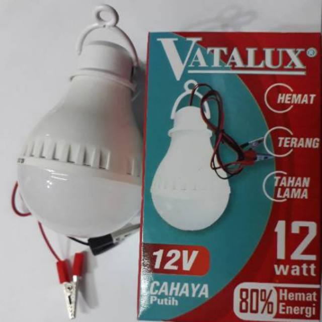 Bohlam Lampu LED Bulb DC 12v 20w 20watt