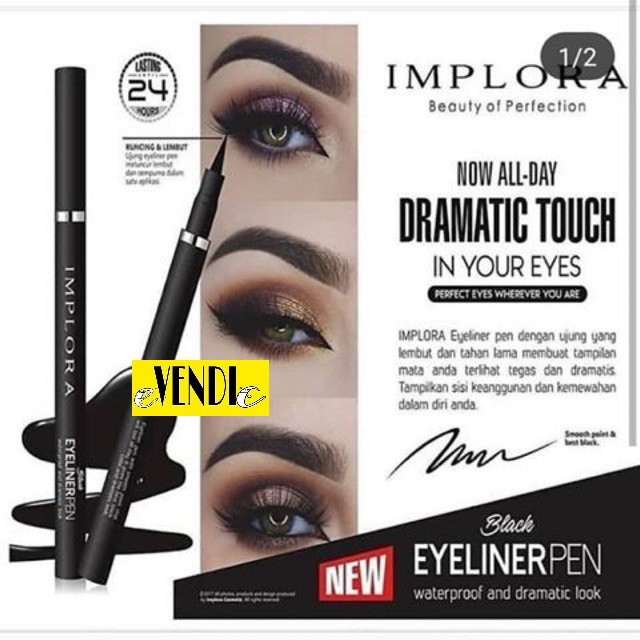 EYELINER PEN IMPLORA BPOM / EYE LINER PEN