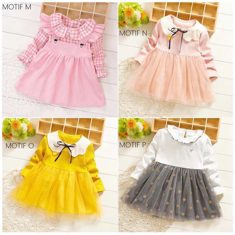 Dress Bayi Perempuan / Pakaian Bayi Perempuan / Baju Bayi Perempuan