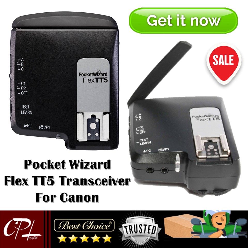 Jual Pocket Wizard Flex TT5 Transceiver For Canon Shopee Indonesia