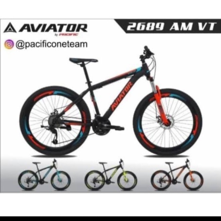 Promo Sepeda gunung 26 mtb Aviator AM VT By Pacific Murah