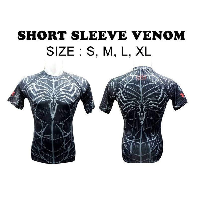 Baju Kaos super hero Venom Pria Baju Karakter Cowok Murah