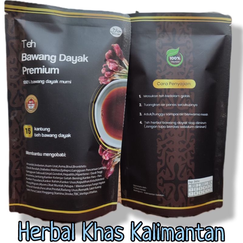 Teh Celup Bawang Dayak Kualitas Premium