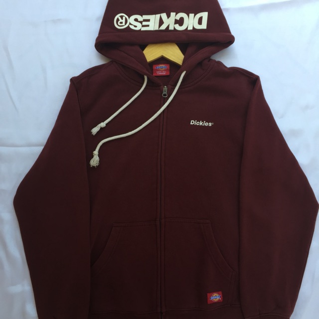 Zip Hoodie Dickies Maroon