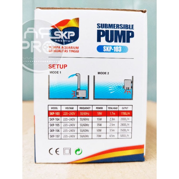 Promo murah pompa aquarium kolam SKP PREMIUM 103