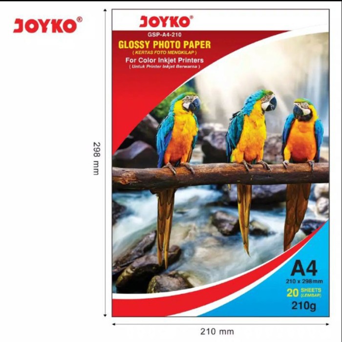 

TBMO KERTAS GLOSSY JOYKO GSP-A4-210 - AM