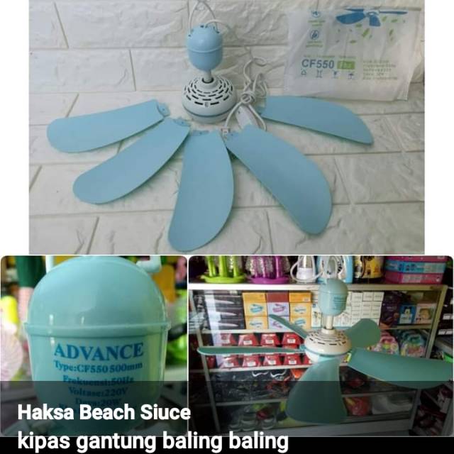 Kipas gantung baling baling