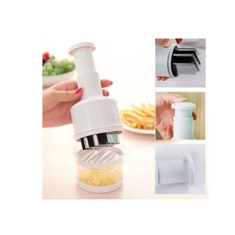 LS Slap Chopper Manual Penghalus Bawang Sayuran Bumbu Dapur Multifungsi