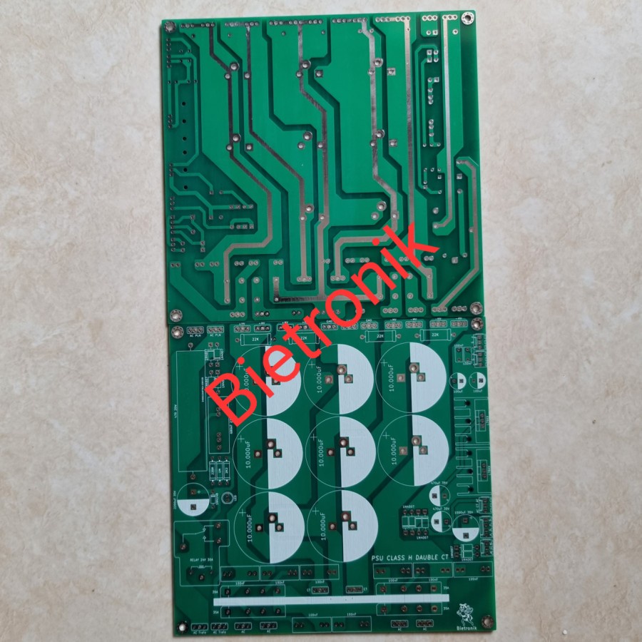 PCB PSU Class H 8 Elko Dauble CT Softstart_Simetris_Fan Dauble Layer