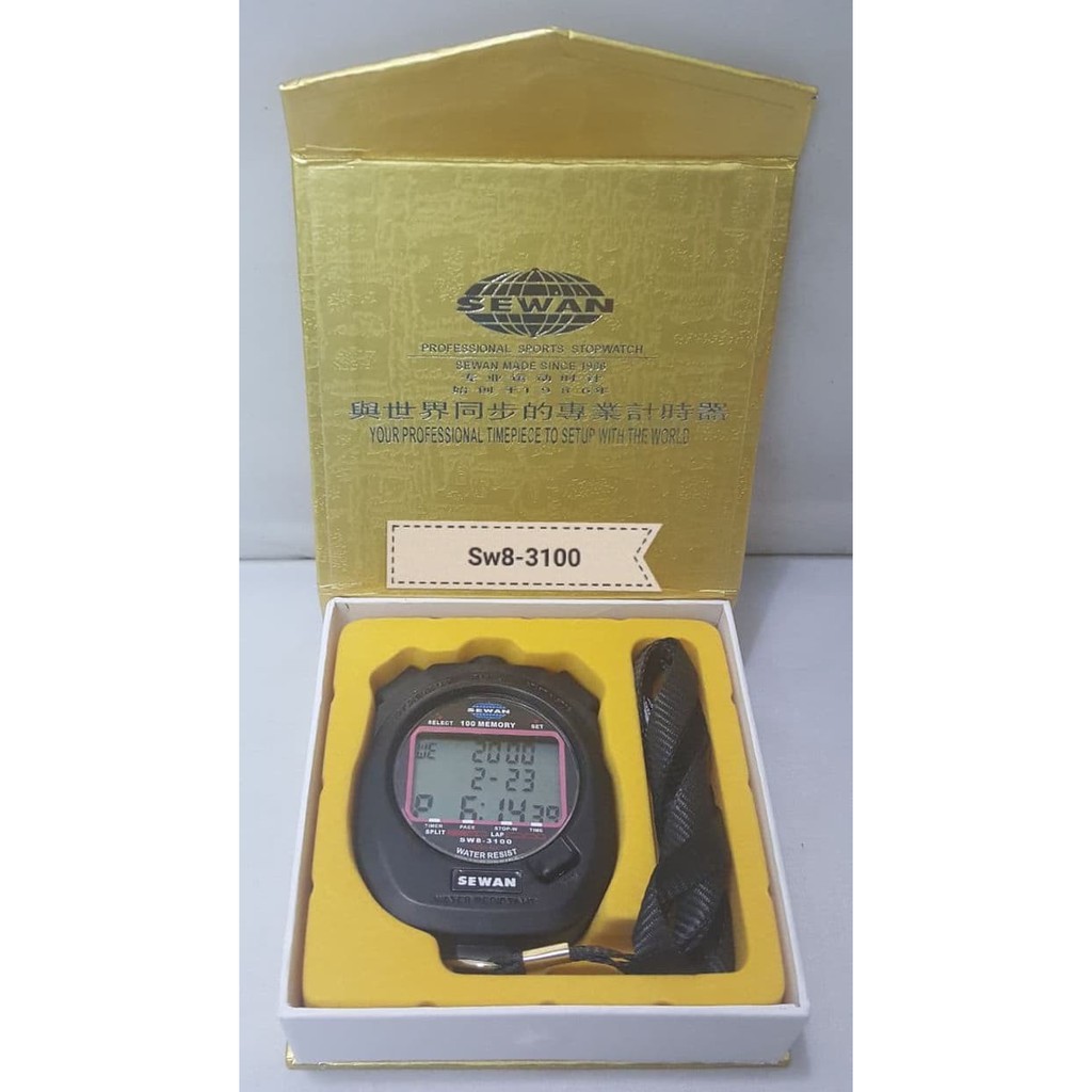 STOPWATCH - STOPWATCH SEWAN 100 MEMORY ORIGINAL