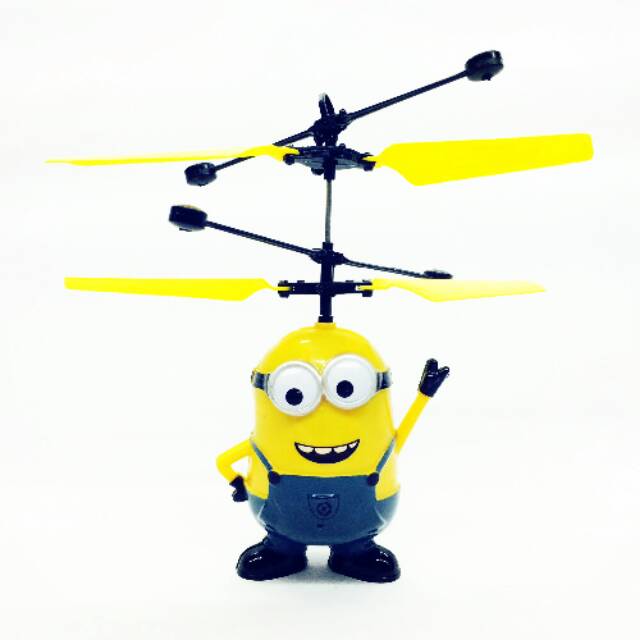 Flying Minion Mainan Anak Sensor Terbang