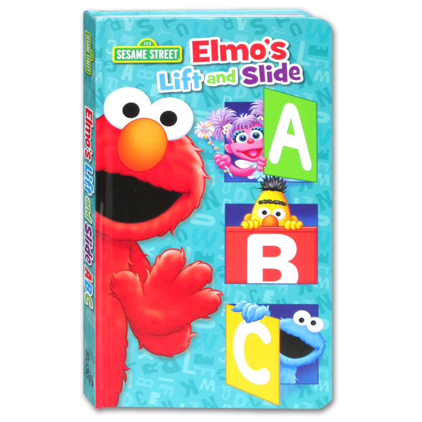Sesame Street: Elmo's Lift and Slide ABC Board Book (WW)