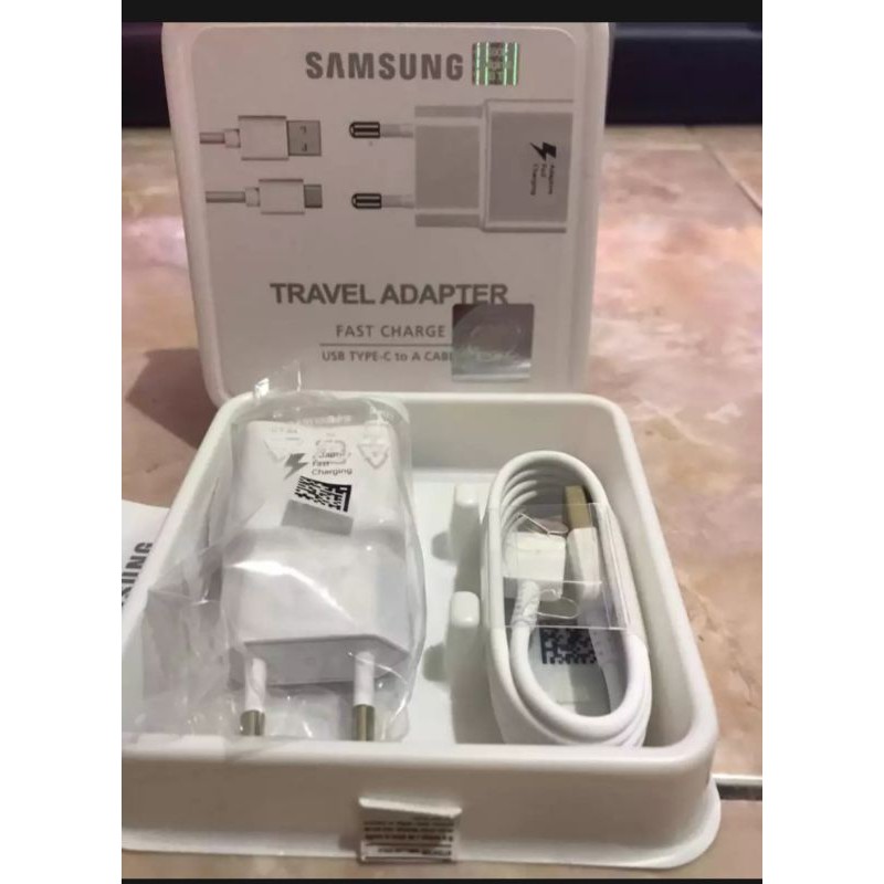 ORI FAST Charging Samsung A20 charger Original type C Hp S8 2017 A30 A50 M20 Galaxy Note 8 A3 A5 A7