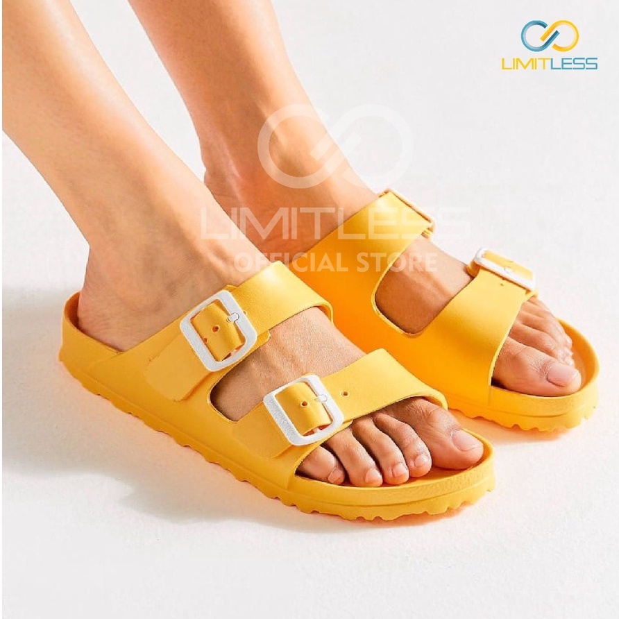 Limitless - Sandal Wanita Sandal Slip On Phylon Strap 2 - Size 36-40-6