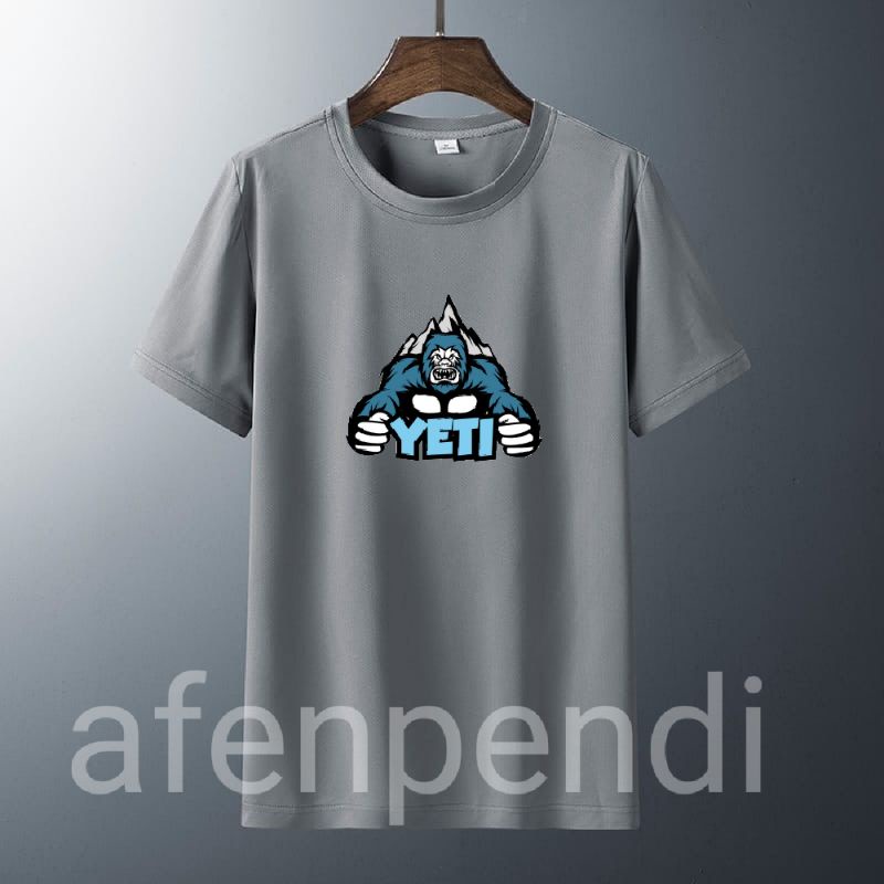 KAOS PRIA UKURAN S M L XL XXL XXXL MOTIF YETI