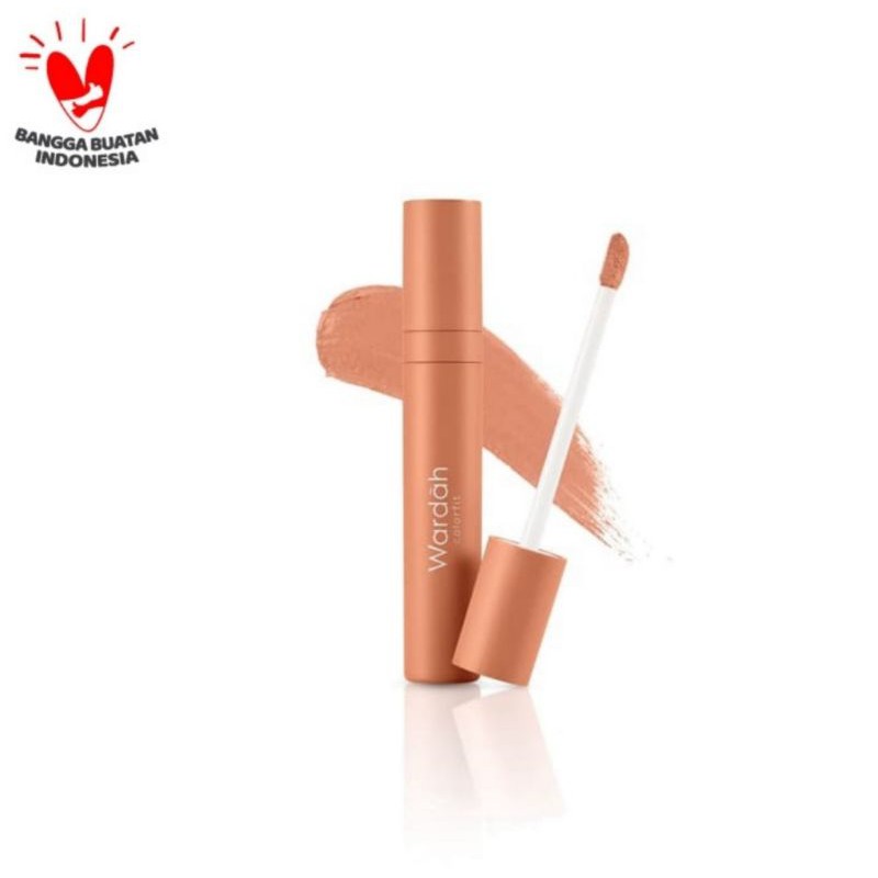 wardah colorfit velvet matte lip mousse 09 ombre charmer