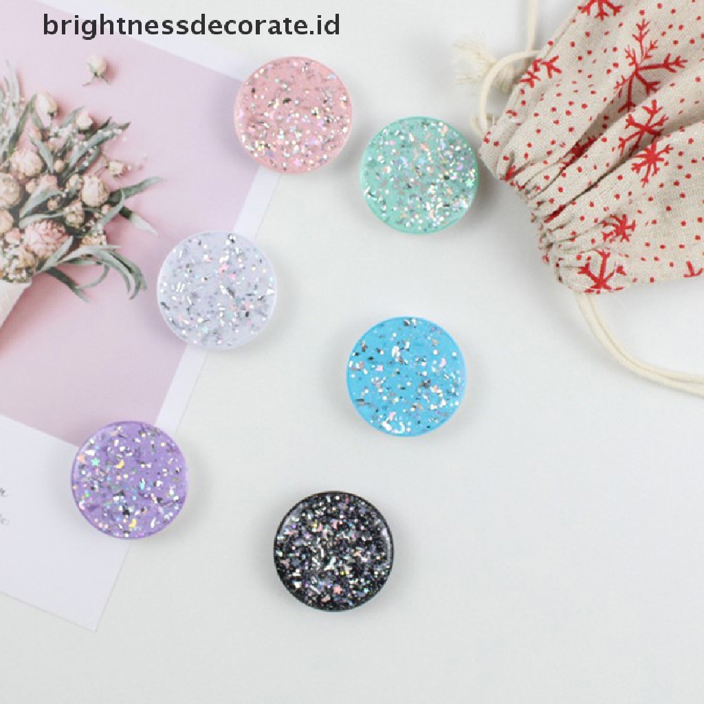 (Birth) Stand Dudukan Handphone Universal Bentuk Bulat (Id)