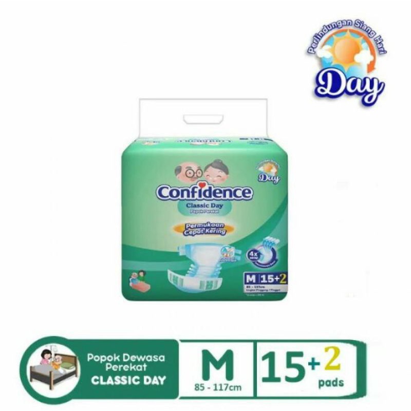 PAMPERS CONFIDENCE M15/ DIAPERS CONFIDENCE/ PAMPERS DEWASA